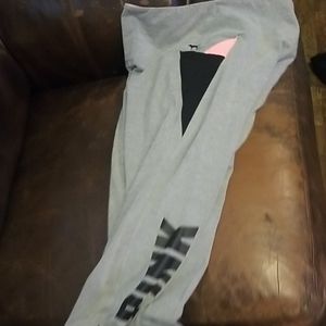 PINK  capri leggings